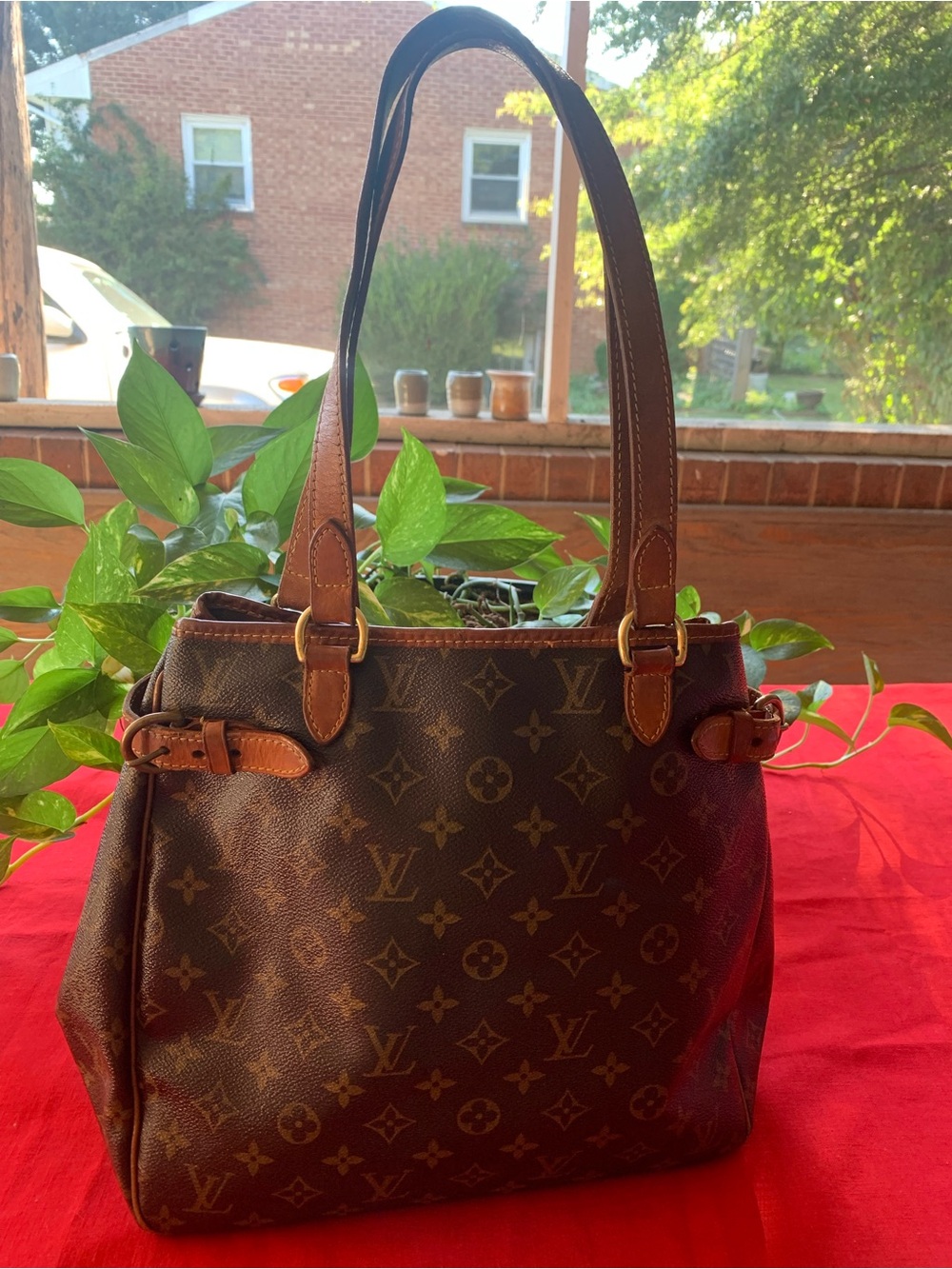 Louis Vuitton Batignolles Shoulder bag with COA